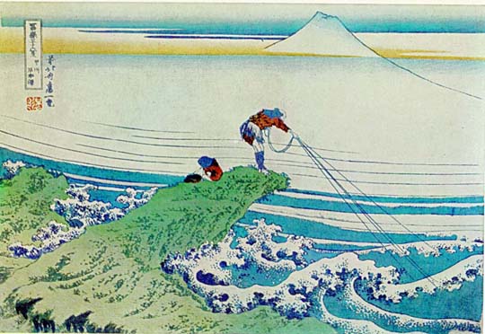 24 Views of Mt. Fuji, by Hokusai [Illustrated] h06.jpg