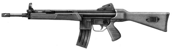 Штурмовая винтовка CETME A/B/mod.58/C (Испания)