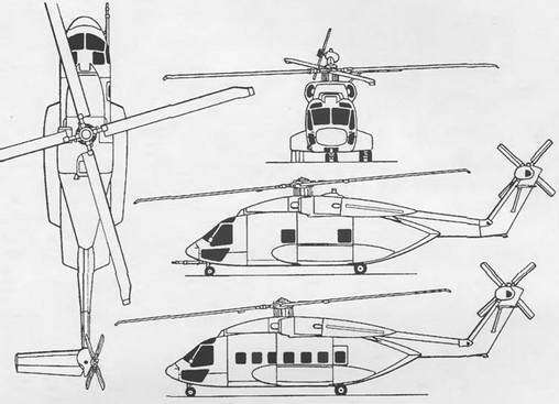 Энциклопедия современной военной авиации 1945-2002: Часть 2. Вертолеты pic_164.jpg