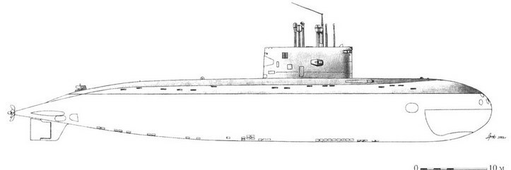 Корабли ВМФ СССР. Том 1. Подводные лодки. Часть 2. Многоцелевые подводные лодки. Подводные лодки специального назначения pic_111.jpg