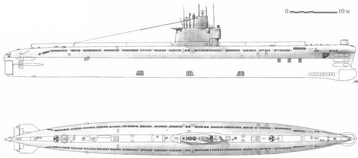 Корабли ВМФ СССР. Том 1. Подводные лодки. Часть 2. Многоцелевые подводные лодки. Подводные лодки специального назначения pic_118.jpg