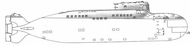 Корабли ВМФ СССР. Том 1. Подводные лодки. Часть 2. Многоцелевые подводные лодки. Подводные лодки специального назначения pic_133.jpg