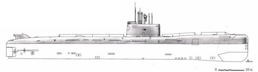 Корабли ВМФ СССР. Том 1. Подводные лодки. Часть 2. Многоцелевые подводные лодки. Подводные лодки специального назначения pic_142.jpg