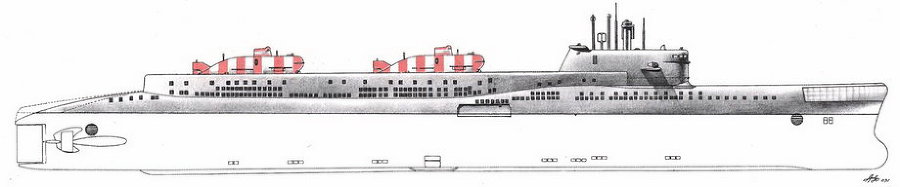Корабли ВМФ СССР. Том 1. Подводные лодки. Часть 2. Многоцелевые подводные лодки. Подводные лодки специального назначения pic_143.jpg