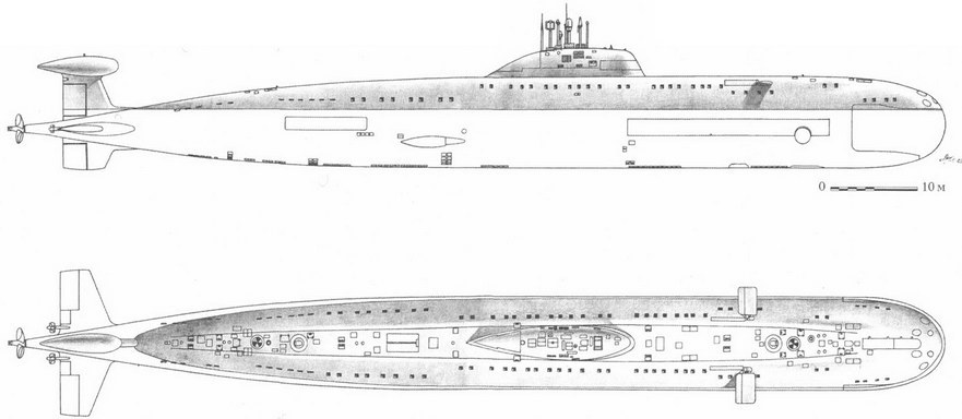 Корабли ВМФ СССР. Том 1. Подводные лодки. Часть 2. Многоцелевые подводные лодки. Подводные лодки специального назначения pic_16.jpg