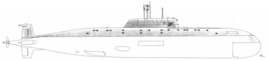 Корабли ВМФ СССР. Том 1. Подводные лодки. Часть 2. Многоцелевые подводные лодки. Подводные лодки специального назначения pic_34.jpg