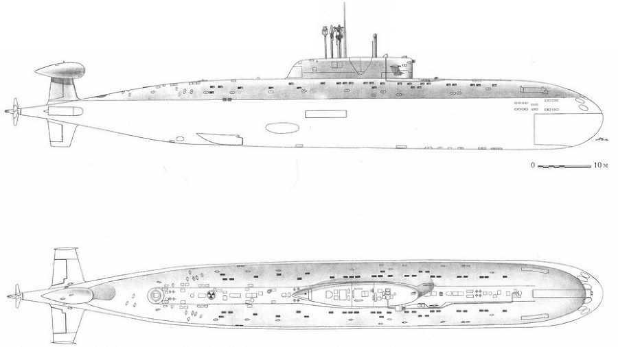 Корабли ВМФ СССР. Том 1. Подводные лодки. Часть 2. Многоцелевые подводные лодки. Подводные лодки специального назначения pic_38.jpg