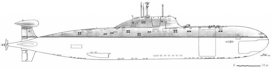 Корабли ВМФ СССР. Том 1. Подводные лодки. Часть 2. Многоцелевые подводные лодки. Подводные лодки специального назначения pic_39.jpg