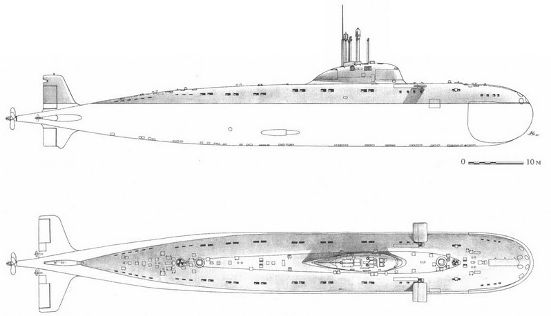 Корабли ВМФ СССР. Том 1. Подводные лодки. Часть 2. Многоцелевые подводные лодки. Подводные лодки специального назначения pic_8.jpg