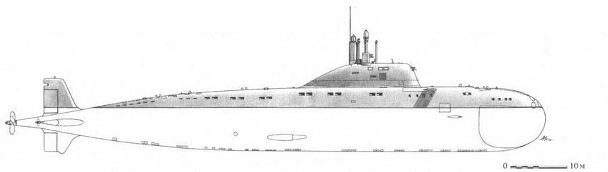 Корабли ВМФ СССР. Том 1. Подводные лодки. Часть 2. Многоцелевые подводные лодки. Подводные лодки специального назначения pic_9.jpg