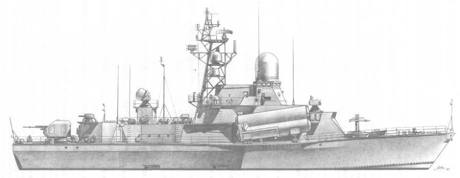 Корабли ВМФ СССР. Том 2. Ударные корабли. Часть 2. Малые ракетные корабли и катера pic_10.jpg