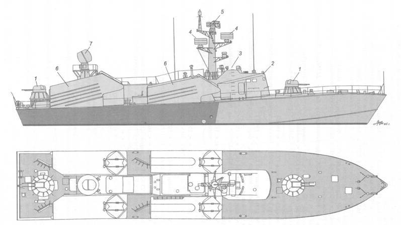 Корабли ВМФ СССР. Том 2. Ударные корабли. Часть 2. Малые ракетные корабли и катера pic_17.jpg