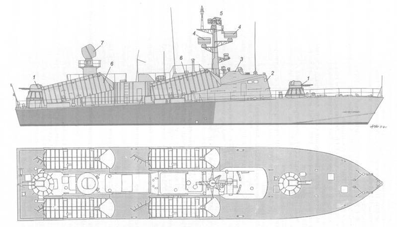 Корабли ВМФ СССР. Том 2. Ударные корабли. Часть 2. Малые ракетные корабли и катера pic_19.jpg