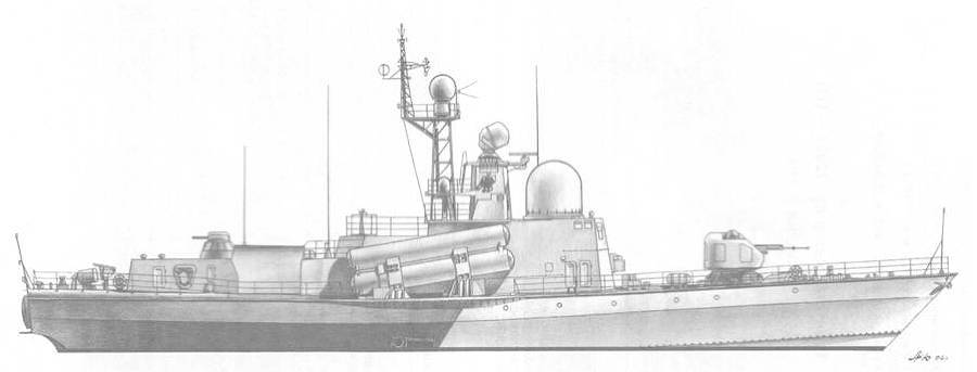Корабли ВМФ СССР. Том 2. Ударные корабли. Часть 2. Малые ракетные корабли и катера pic_38.jpg