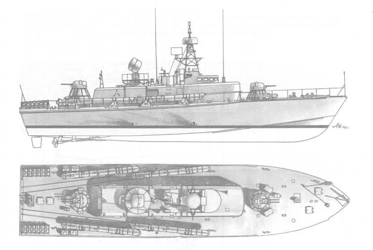 Корабли ВМФ СССР. Том 2. Ударные корабли. Часть 2. Малые ракетные корабли и катера pic_42.jpg