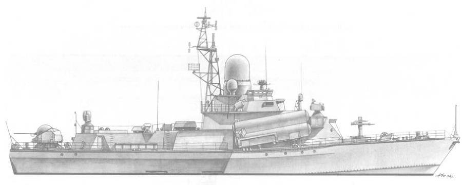 Корабли ВМФ СССР. Том 2. Ударные корабли. Часть 2. Малые ракетные корабли и катера pic_5.jpg
