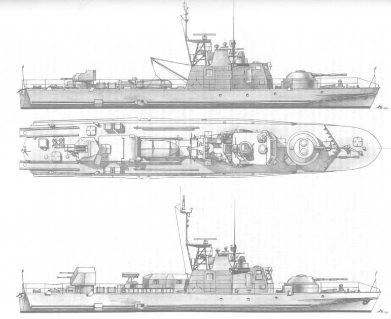 Корабли ВМФ СССР. Том 2. Ударные корабли. Часть 2. Малые ракетные корабли и катера pic_51.jpg