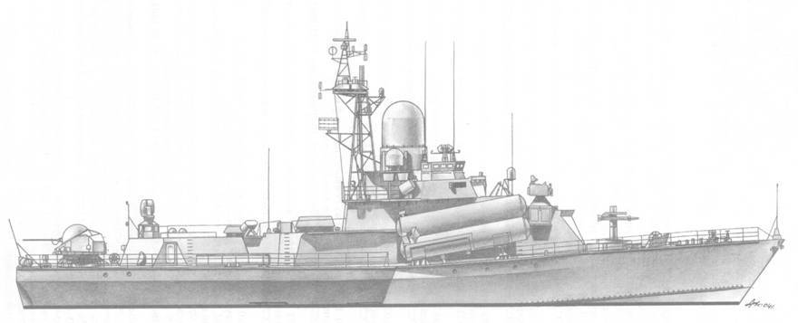 Корабли ВМФ СССР. Том 2. Ударные корабли. Часть 2. Малые ракетные корабли и катера pic_6.jpg