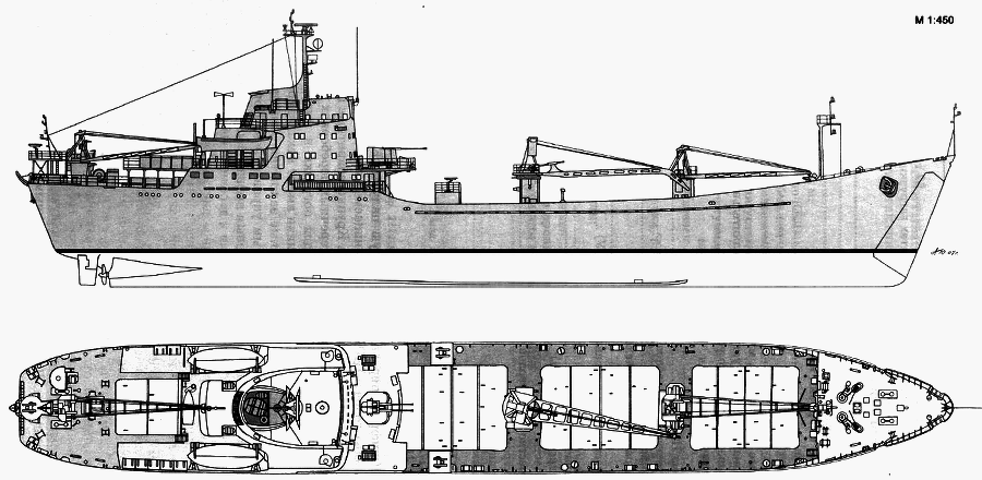 Корабли ВМФ СССР Справочник том IV Десантные и минно-тральные корабли i_003.png