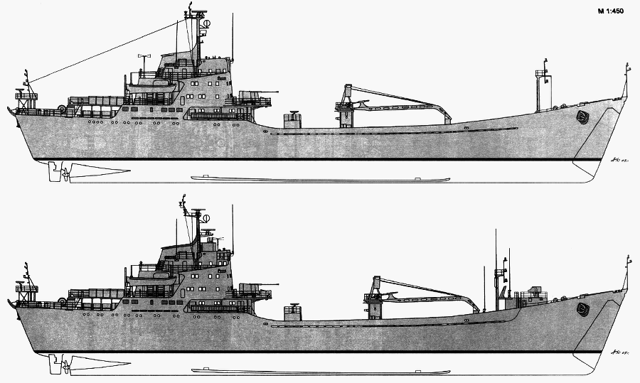 Корабли ВМФ СССР Справочник том IV Десантные и минно-тральные корабли i_005.png