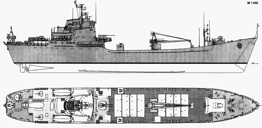 Корабли ВМФ СССР Справочник том IV Десантные и минно-тральные корабли i_006.png