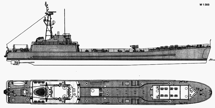 Корабли ВМФ СССР Справочник том IV Десантные и минно-тральные корабли i_022.png