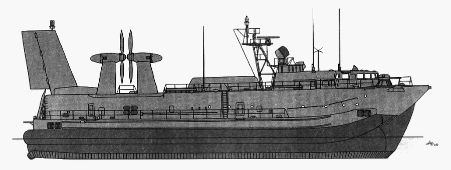 Корабли ВМФ СССР Справочник том IV Десантные и минно-тральные корабли i_033.png