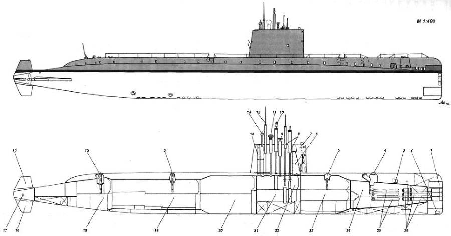 Подводные лодки советского флота 1945-1991 гг. Том 1. Первое поколение АПЛ pic_51.jpg
