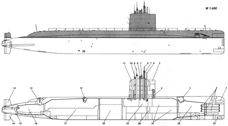 Подводные лодки советского флота 1945-1991 гг. Том 1. Первое поколение АПЛ pic_53.jpg