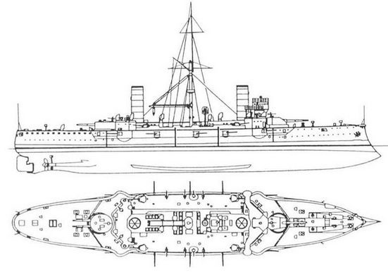 Броненосные крейсера типа «Гарибальди» pic_6.jpg