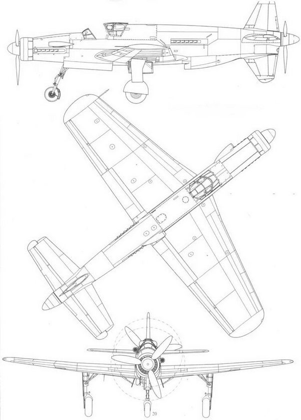 Do 335 «Pfeil» Самый быстный поршневой истребитель. Часть 1 pic_59.jpg