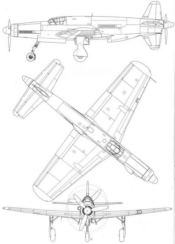 Do 335 «Pfeil» Самый быстный поршневой истребитель. Часть 1 pic_66.jpg