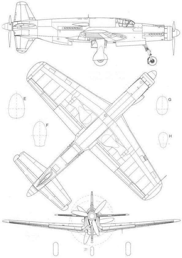 Do 335 «Pfeil» Самый быстный поршневой истребитель. Часть 1 pic_69.jpg