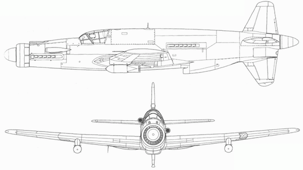 Do 335 «Pfeil» Самый быстный поршневой истребитель. Часть 1 pic_75.png