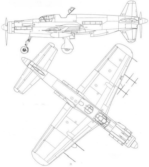 Do 335 «Pfeil» Самый быстный поршневой истребитель. Часть 1 pic_81.jpg