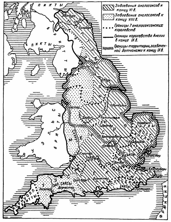 История Англии в Средние века map002.jpg