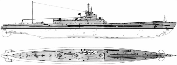 Боевые корабли японского флота. Подводные лодки (10.1918-8.1945). Справочник i_077.jpg