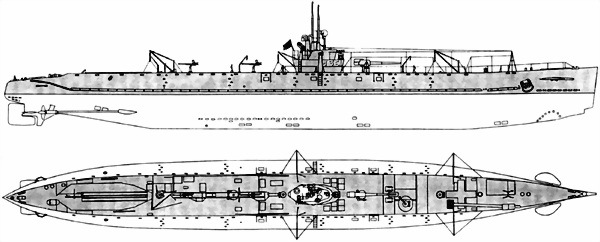 Боевые корабли японского флота. Подводные лодки (10.1918-8.1945). Справочник i_095.jpg