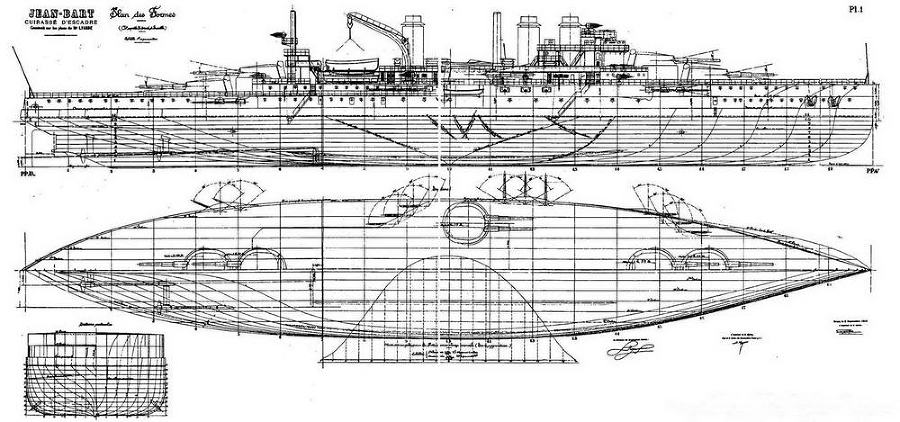 Линейные корабли типа «Курбэ». (1909-1945 ) pic_23.jpg