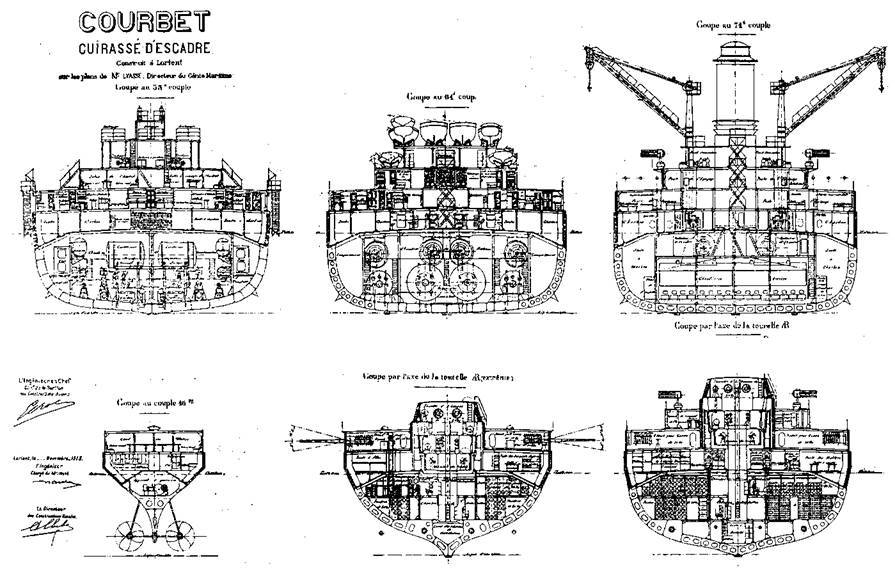 Линейные корабли типа «Курбэ». (1909-1945 ) pic_25.jpg