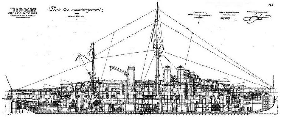 Линейные корабли типа «Курбэ». (1909-1945 ) pic_26.jpg