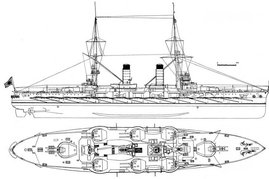 Боевые корабли японского флота. Линкоры и авианосцы 10.1918 – 8.1945 гг. Справочник pic_13.jpg