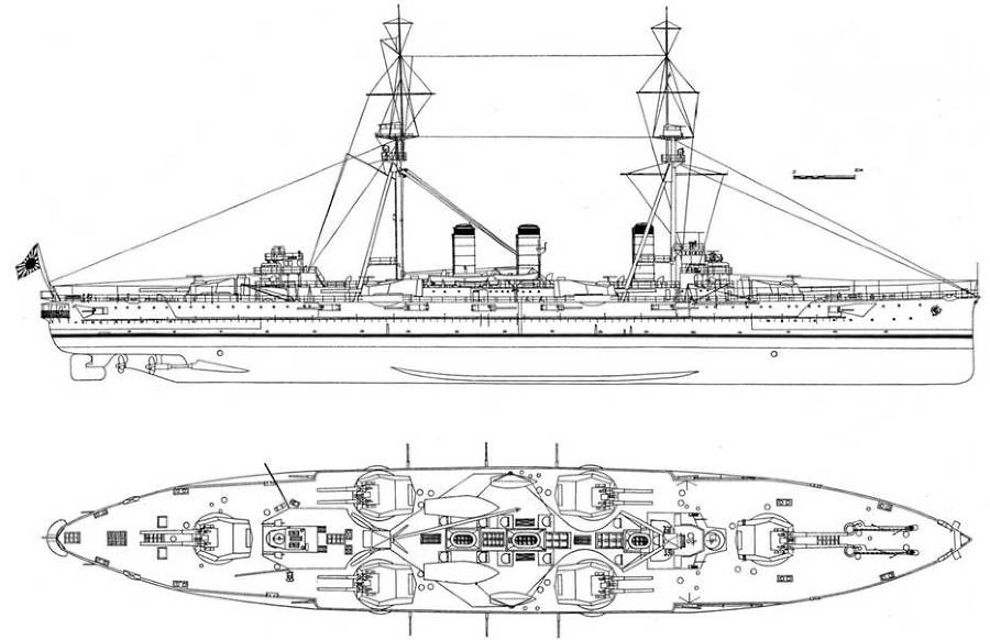 Боевые корабли японского флота. Линкоры и авианосцы 10.1918 – 8.1945 гг. Справочник pic_15.jpg