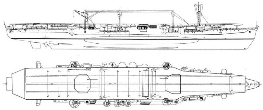 Боевые корабли японского флота. Линкоры и авианосцы 10.1918 – 8.1945 гг. Справочник pic_42.jpg