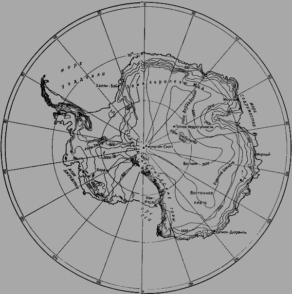 Подледный рельеф Антарктиды карта. Подледный рельеф Антарктиды на контурной карте. Антарктида рельеф материка. Карта рельефа Антарктиды.