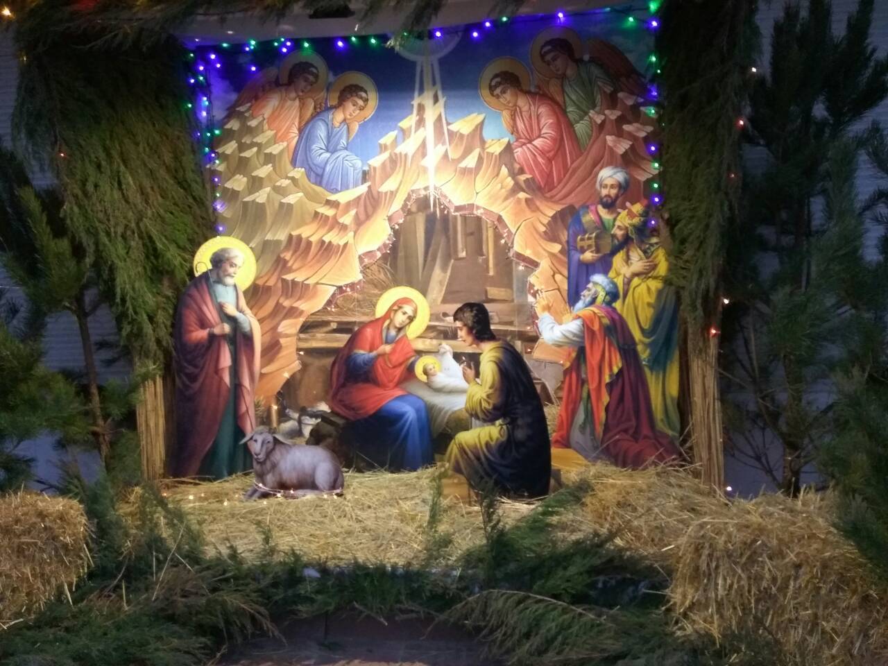 Посвященное рождеству. Рождение Иисуса Христа в вертепе. Рождественский вертеп Иисус Христос. Рождество Христово Рождественский вертеп. Вертеп Рождество Христа.